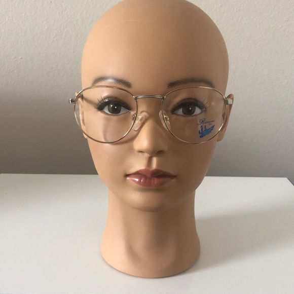 🆕 Antique Gold Retro eyeglasses by Riccione💥 - Picture 4 of 15